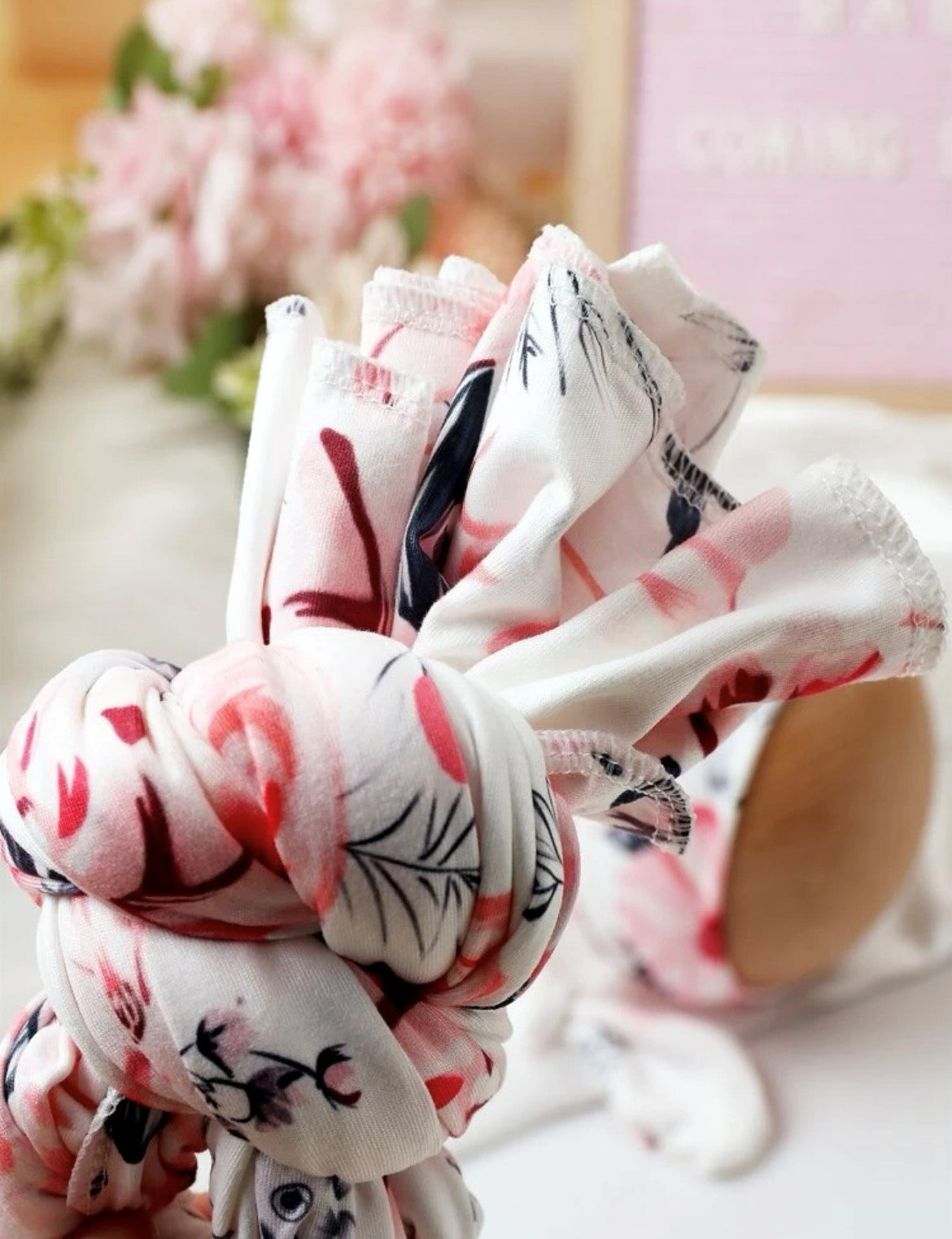 Nava Baby - Peonie Pretty Jersey Wrap Set
