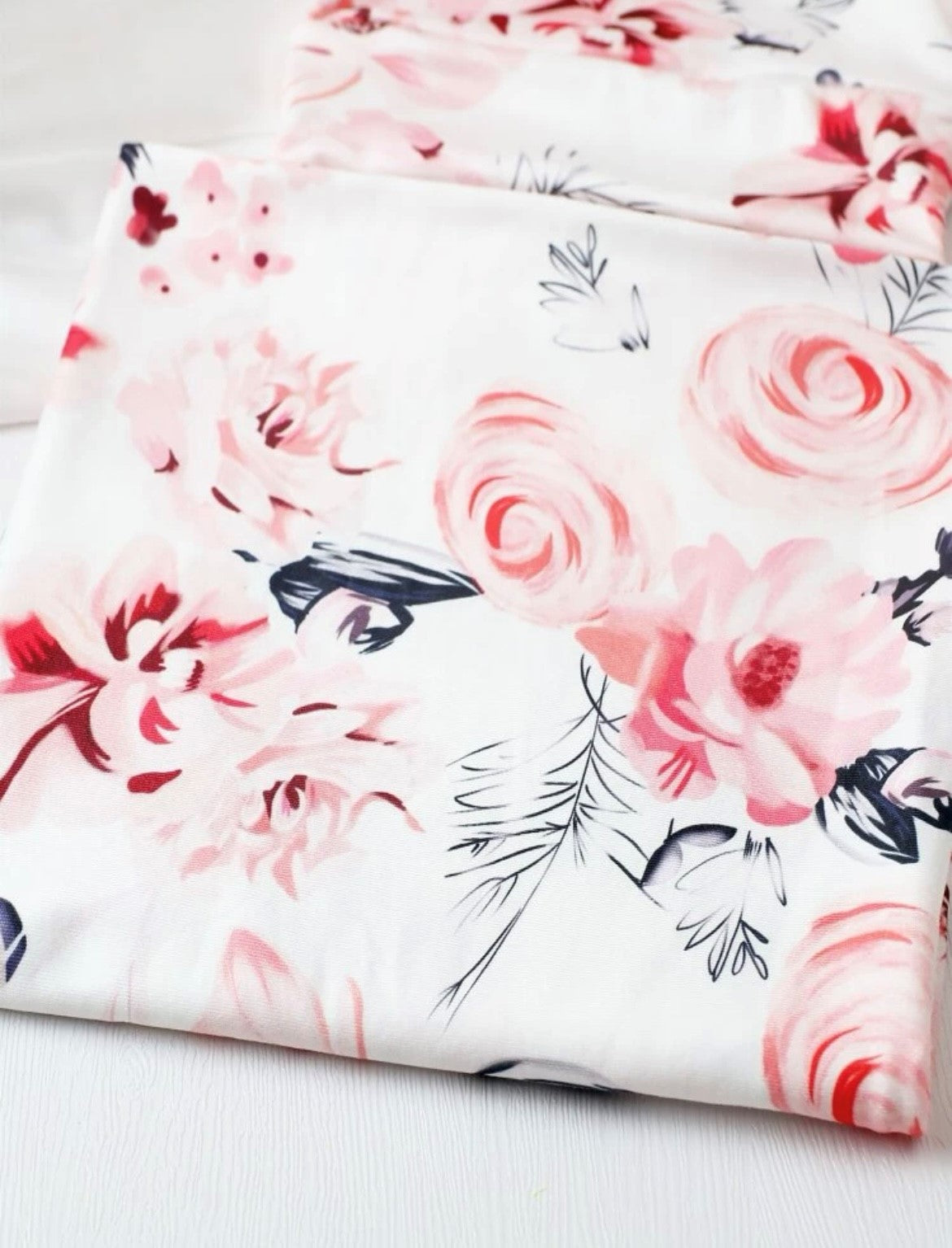 Nava Baby - Peonie Pretty Jersey Wrap Set