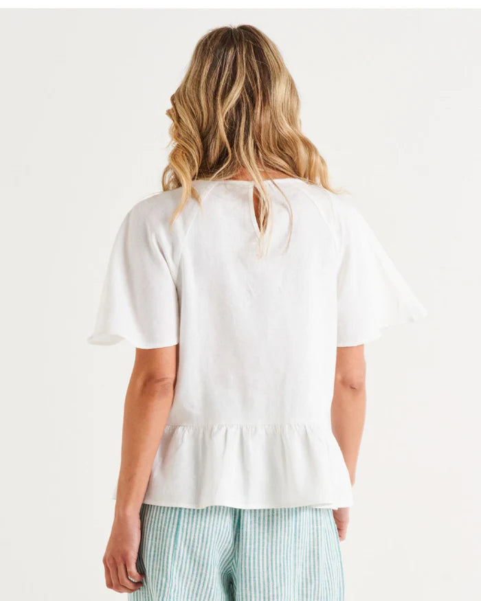 Cassandra Top - White