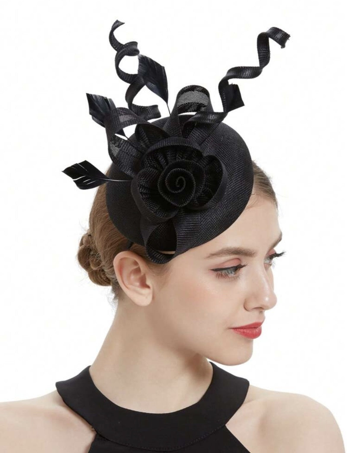 Black Fascinator