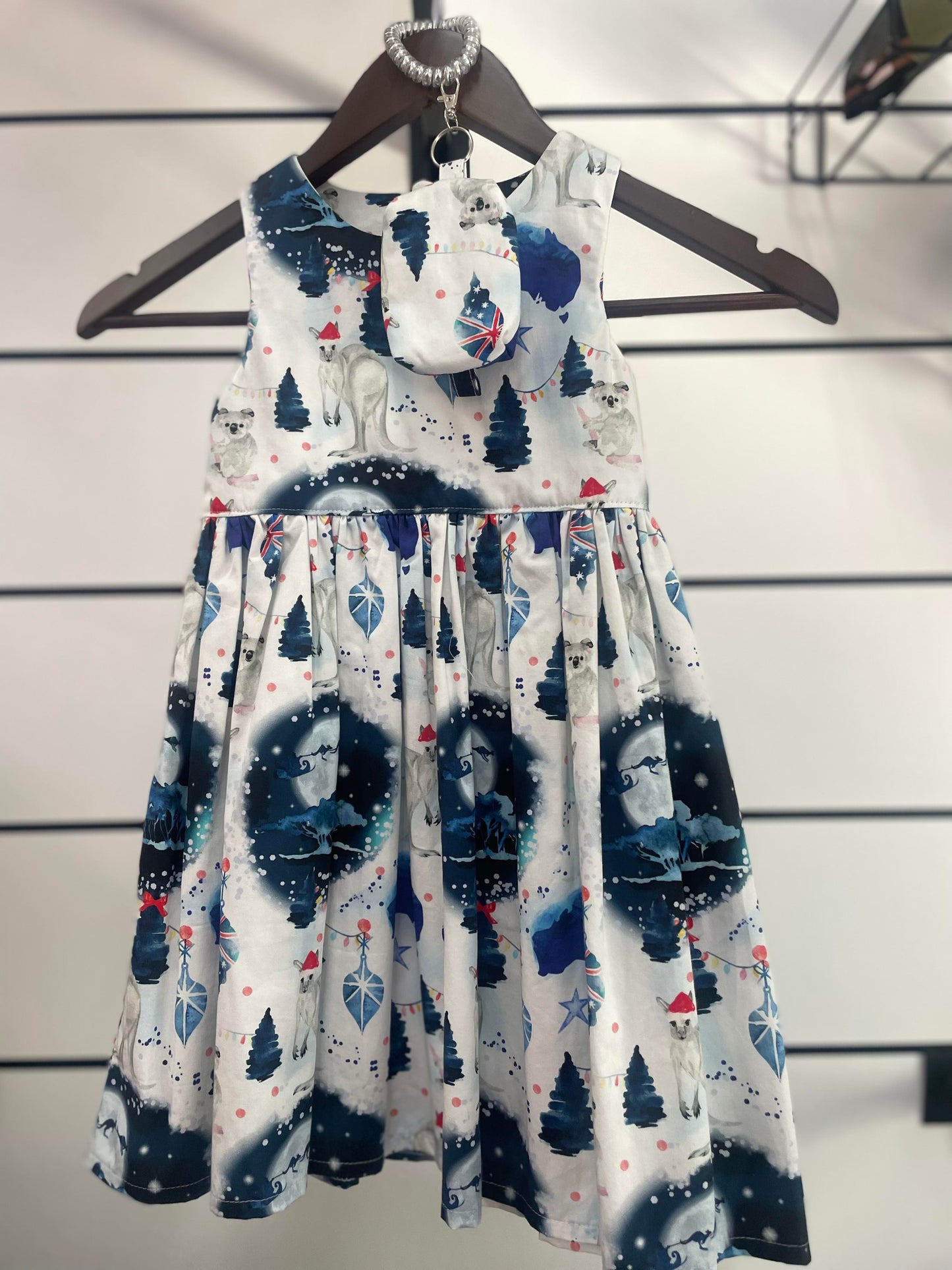 White Australian Christmas Dress - Size 5