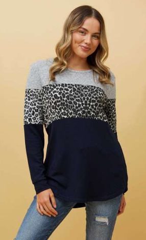 Leopard Pullover Knit