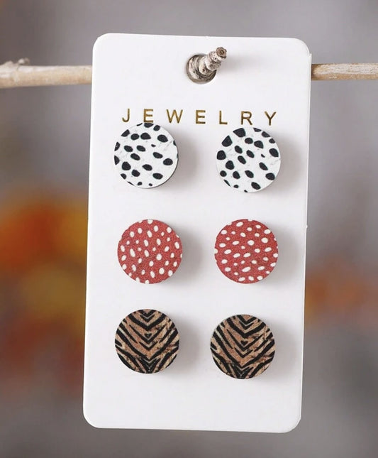 Earring Stud Sets - Trio