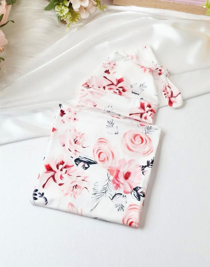 Nava Baby - Peonie Pretty Jersey Wrap Set