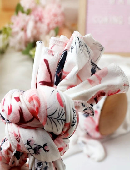 Nava Baby - Peonie Pretty Jersey Wrap Set