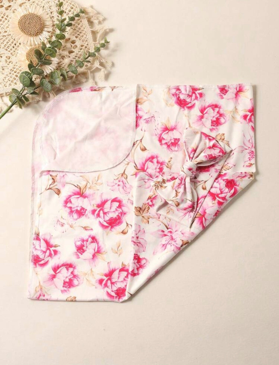 Nava Baby - Cherry Blossom Jersey Wrap Set
