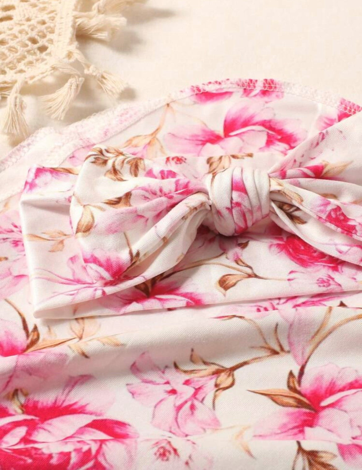 Nava Baby - Cherry Blossom Jersey Wrap Set