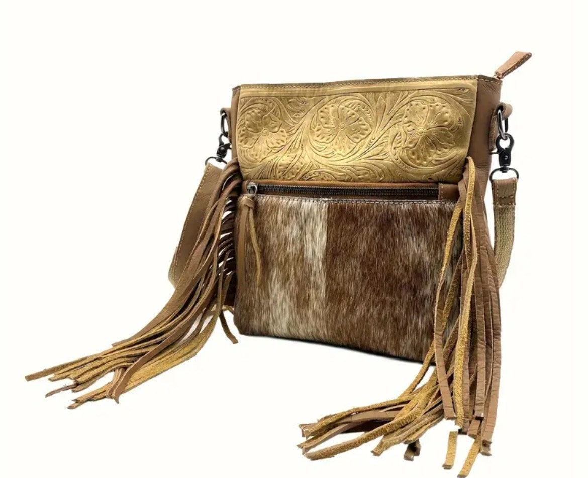 Large Cowhide Handbag
