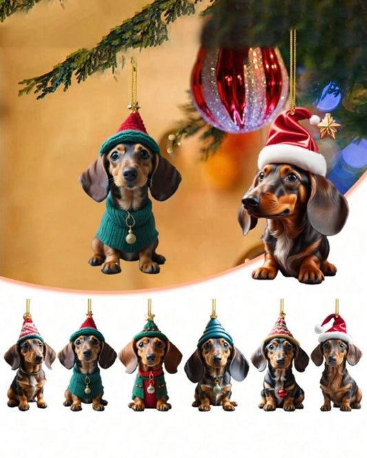 Dachshund Christmas Tree Decoration
