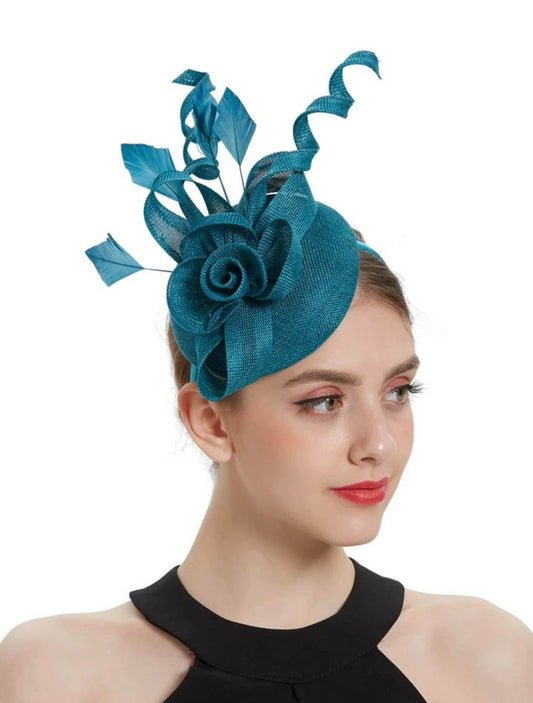 Fascinator - Teal
