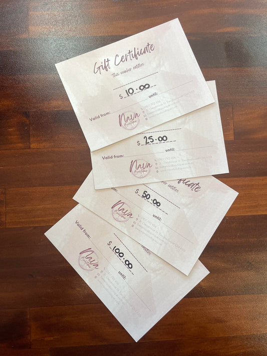 Nava Boutique Gift Voucher