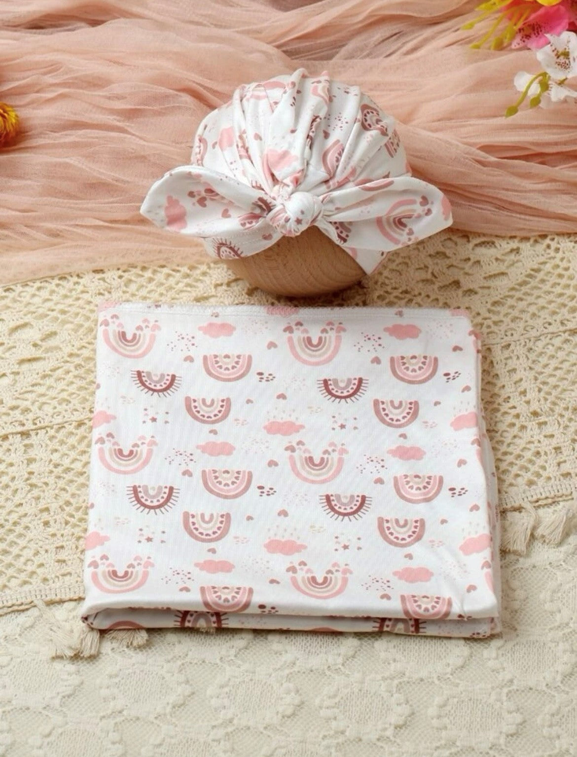 Nava Baby - Rainbow Jersey Wrap Set