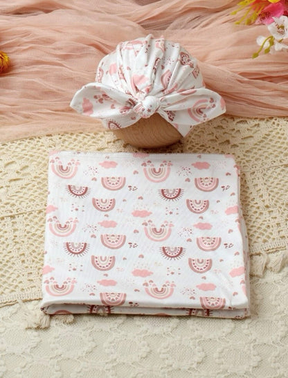 Nava Baby - Rainbow Jersey Wrap Set