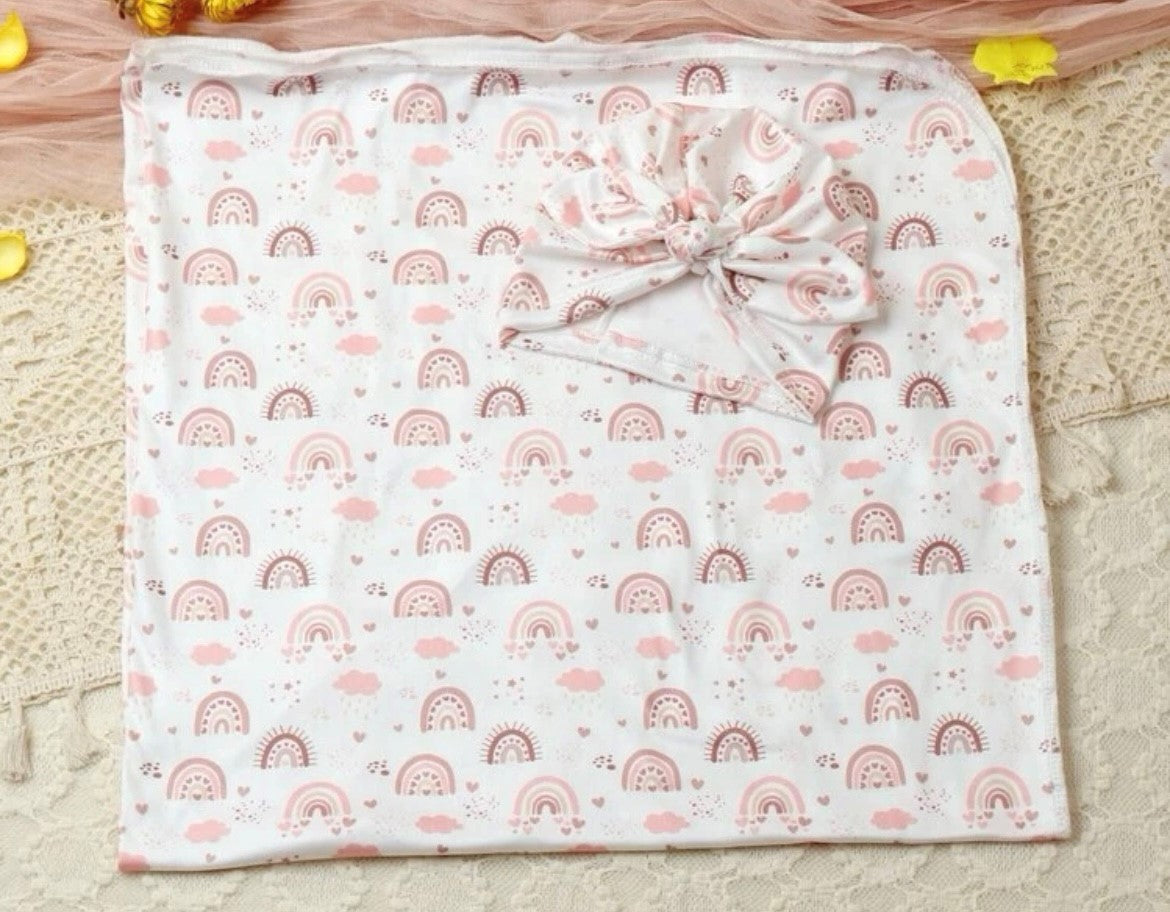Nava Baby - Rainbow Jersey Wrap Set