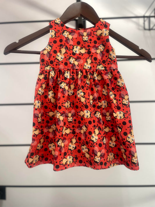 Handmade Bumble Bee Dress - Size 0