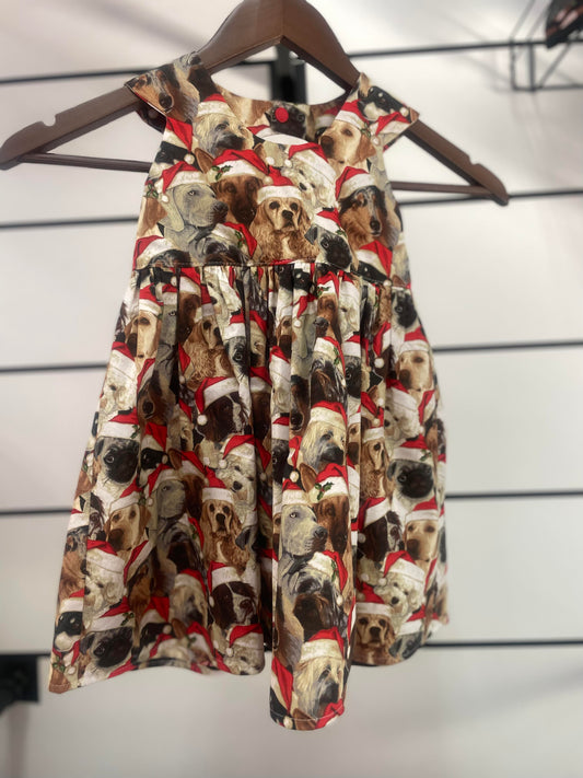 Dog Christmas Dress - Size 2